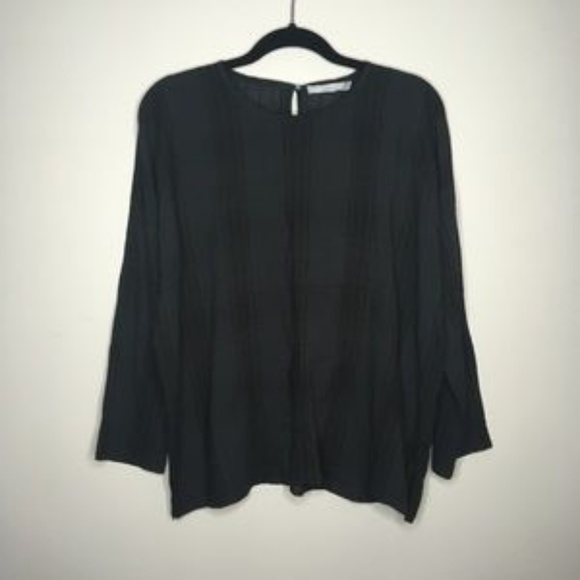 vince slouchy long sleeve top - Picture 4 of 4